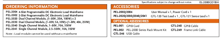 PEL-2000ORD0